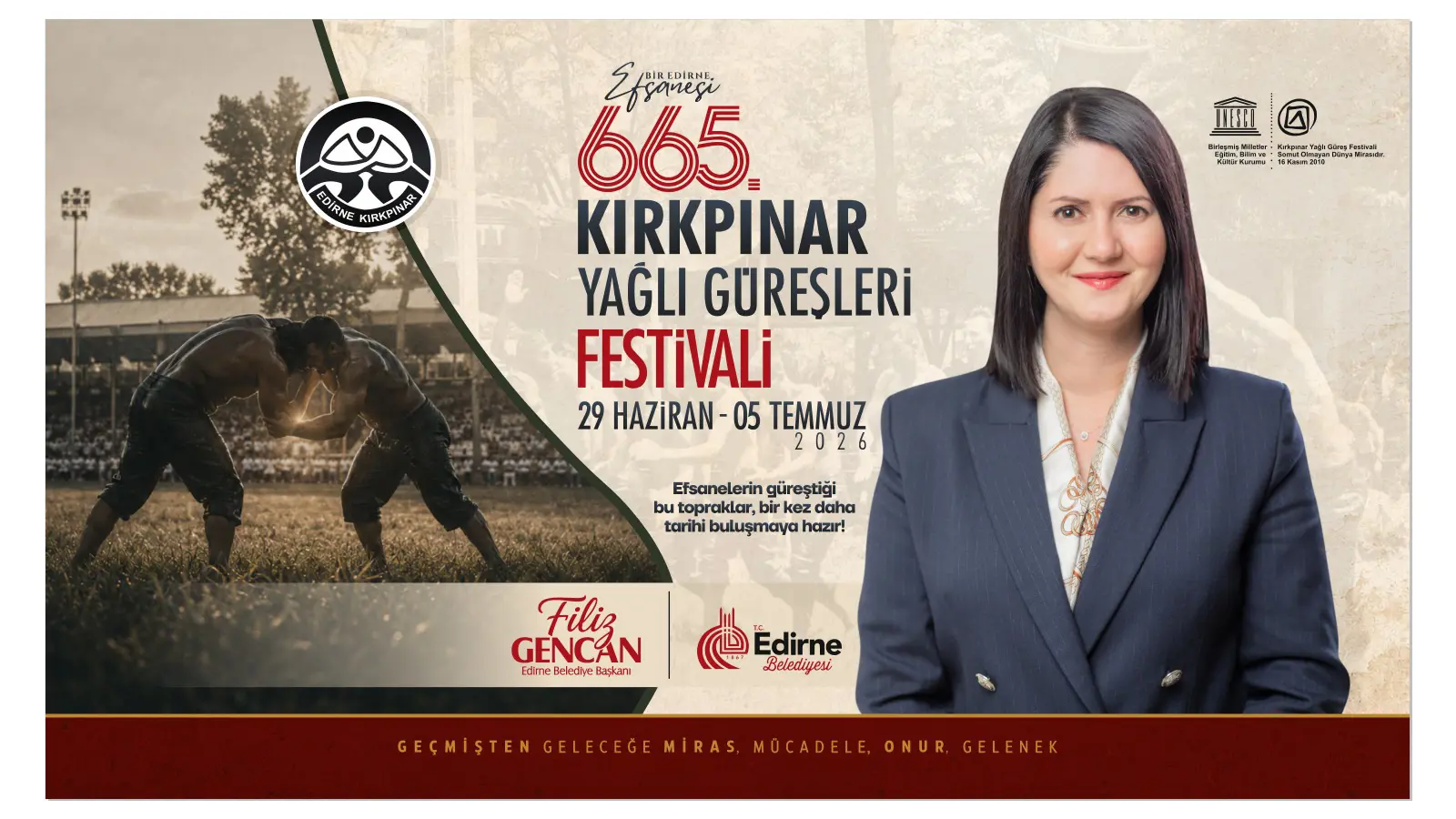 665. KIRKPINAR YAĞLI GÜREŞLERİ FESTİVALİ'NDE FİRMALAR VE GİRİŞİMCİLER YERİNİ ALIYOR